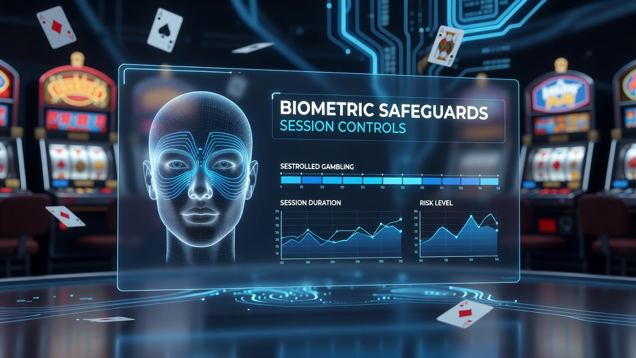 Biometrische verificatie in digitale gokomgevingen met gezichtsherkenning en vingerafdrukscans