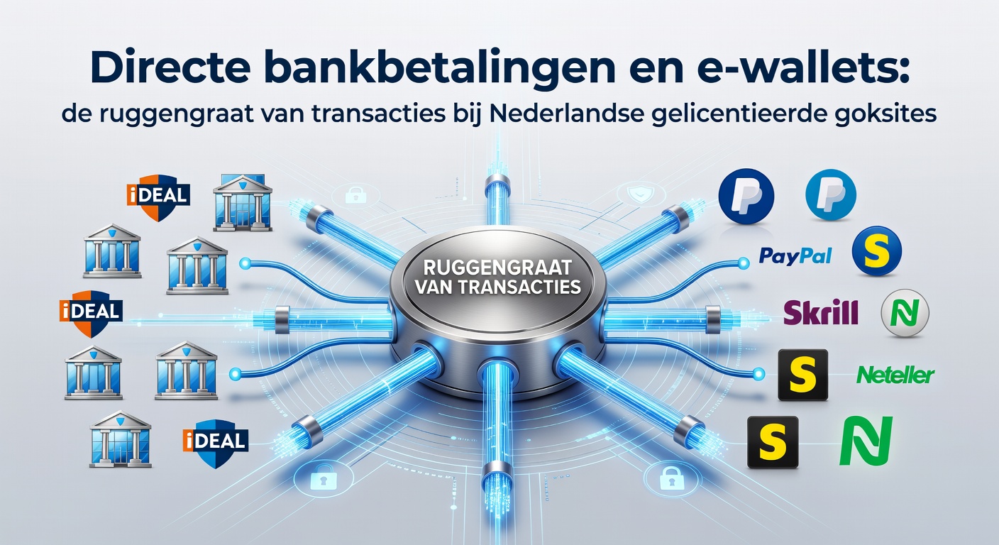 Schermafbeelding van een directe bankbetaling via een Nederlandse goksite, met banklogo's en veilige transactieknoppen