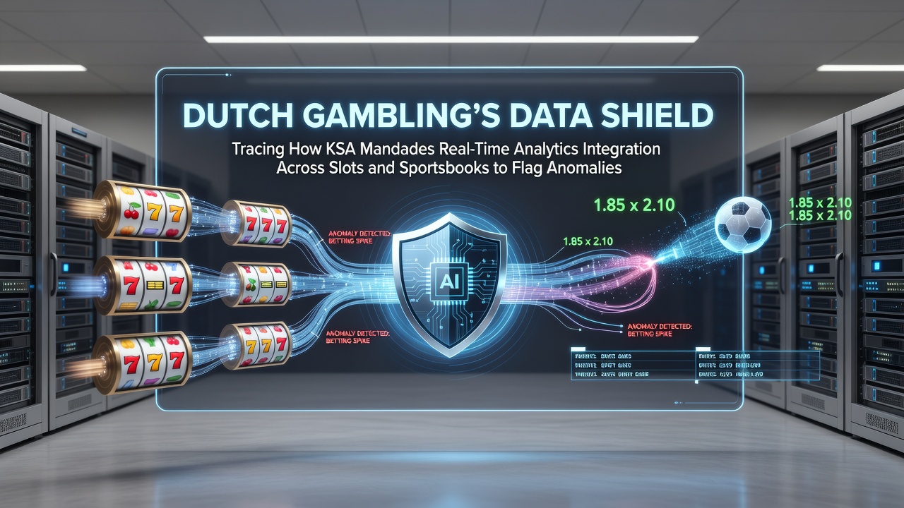 Realtime analytics dashboard dat patronen in Nederlandse slots en sportsbooks monitort onder KSA-toezicht