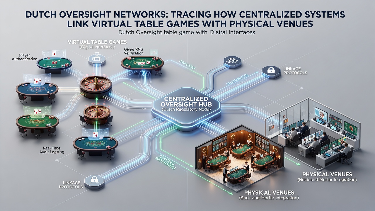Spelersregistratie via gecentraliseerde netwerken in virtuele en fysieke settings