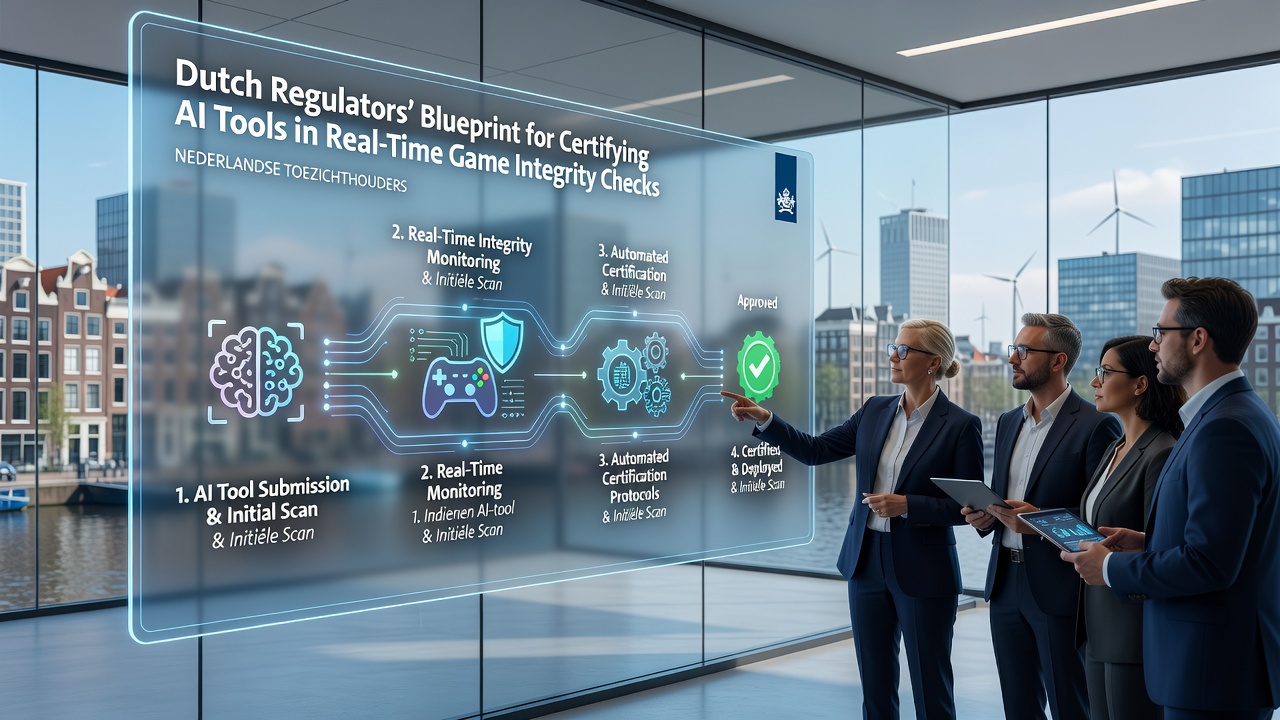 Real-time monitoring dashboard met AI-integriteitschecks in Nederlandse online casino's