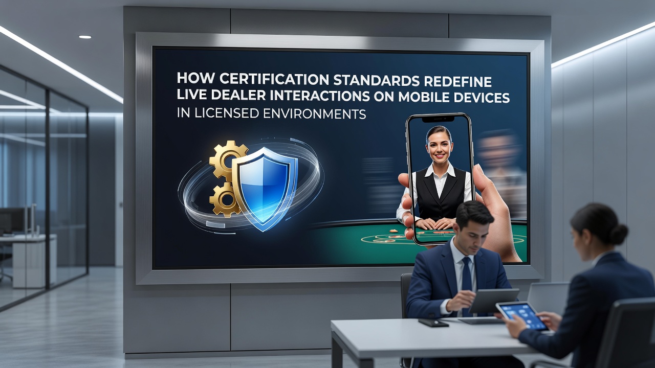Certificeringsnormen voor live dealer mobiele interacties in gelicentieerde Nederlandse casino's