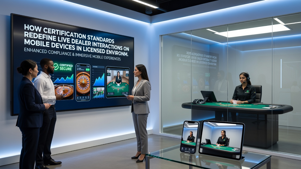 Mobiele live dealer certificering en realtime interacties onder KSA toezicht