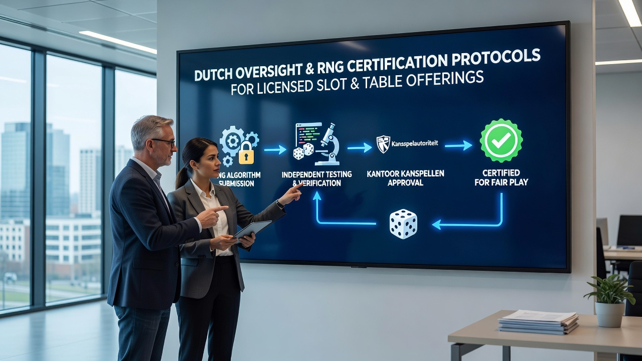 Nederlandse toezichthouders controleren RNG-systemen voor casino spellen
