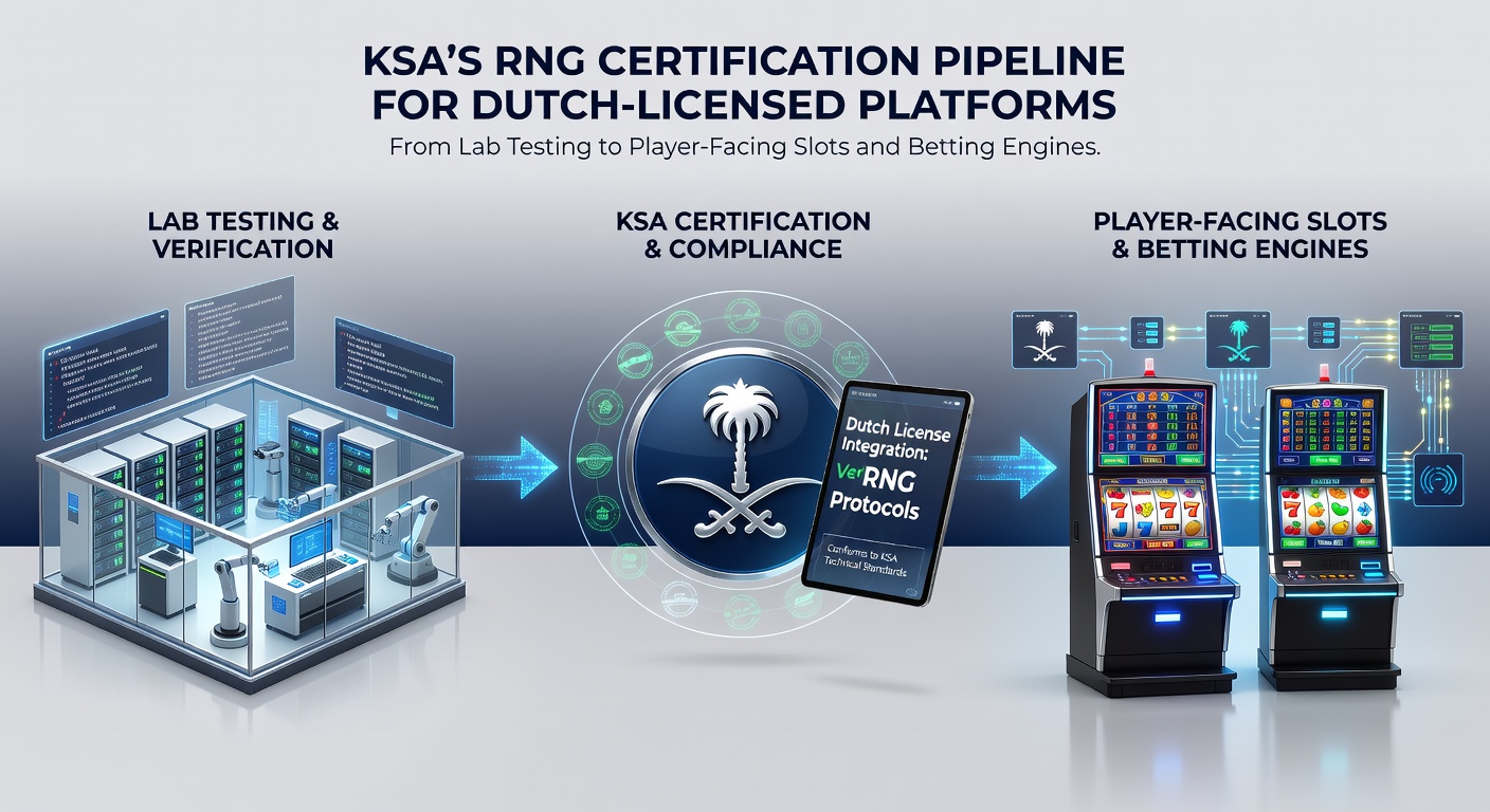 Overzicht van het KSA certificeringsproces voor RNG software in Nederlandse online gokplatforms