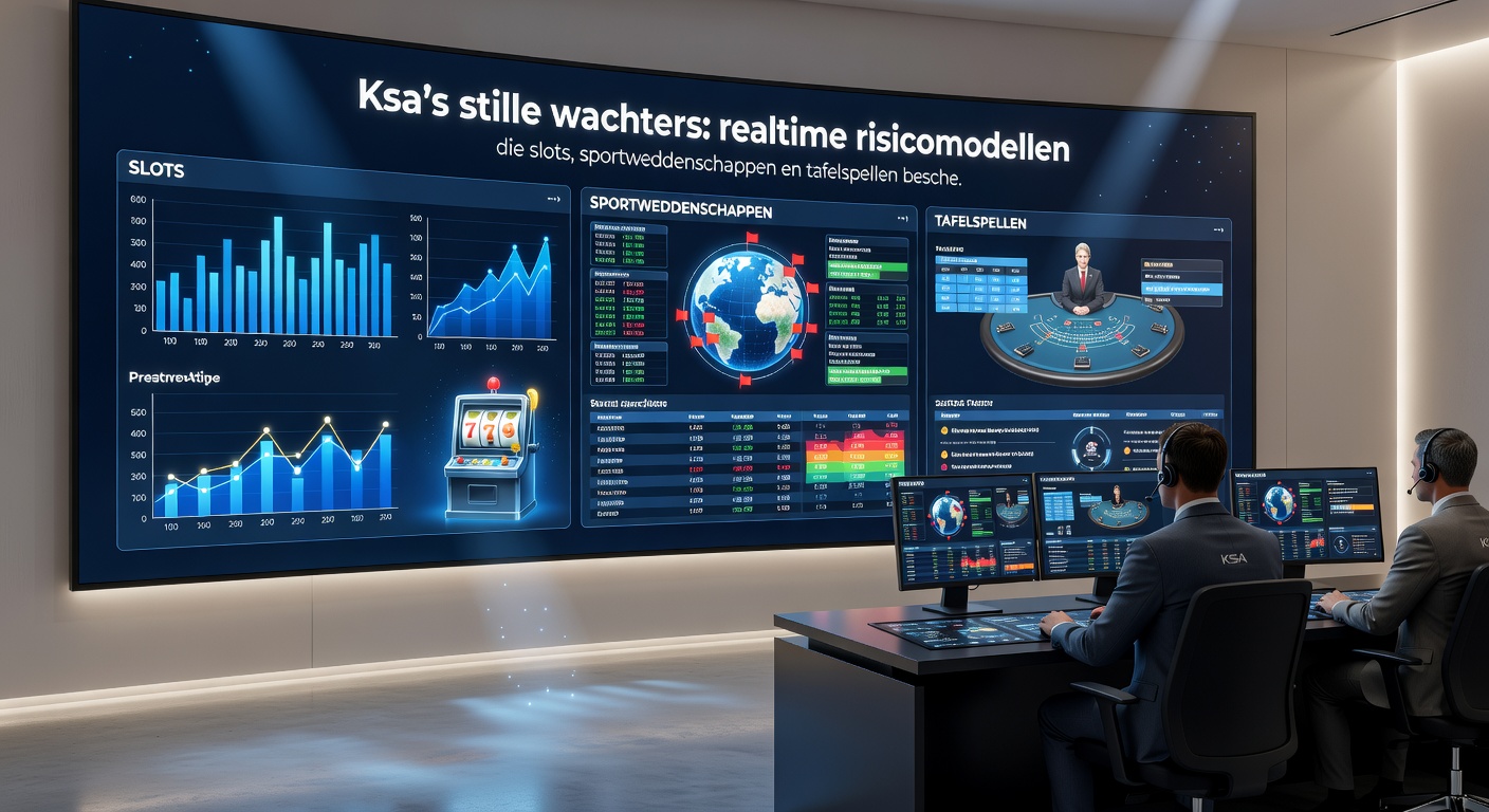 Visualisatie van risicomodellen die sportweddenschappen en tafelspellen monitoren, met grafieken van inzetpatronen en detectie-alarmen
