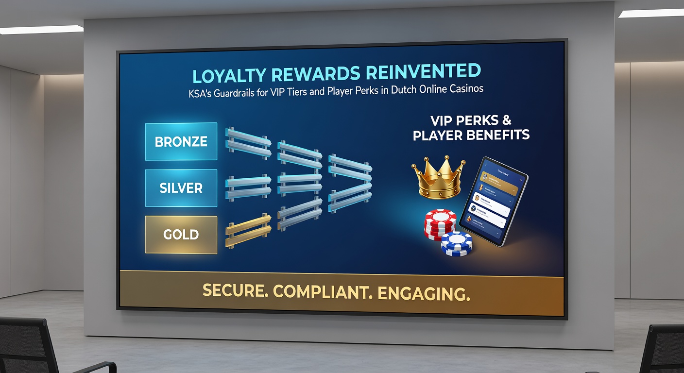 Voorbeeld van spelerperks in een VIP-tier, inclusief cashback-iconen, gratis spins en KSA-goedkeuringsstempels