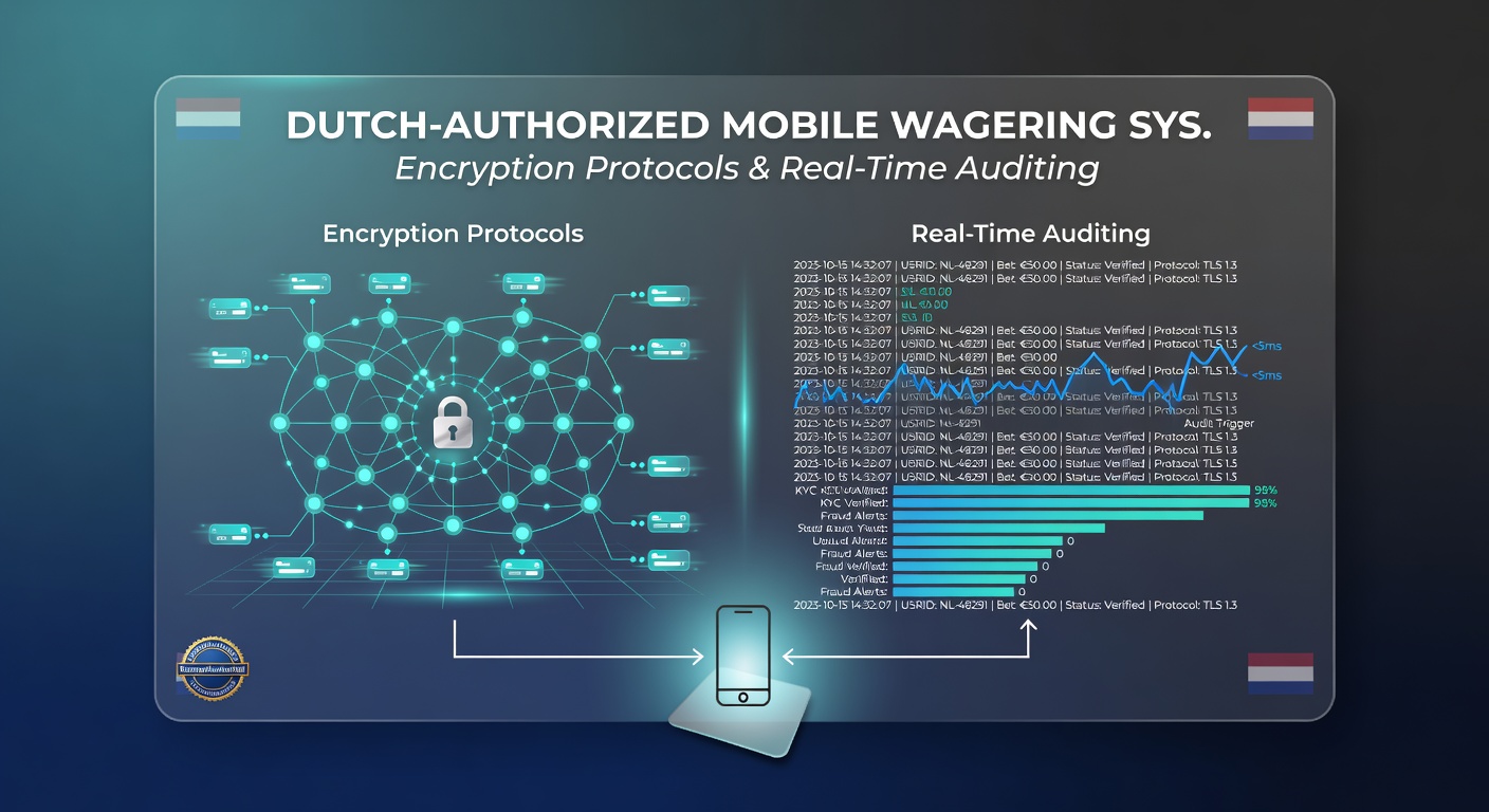 Real-time auditing dashboards monitoren versleutelde data in Nederlandse gokapps
