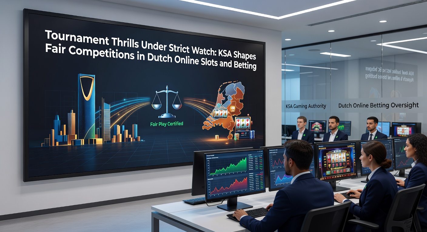 Spannende online slot-toernooi interface met leaderboard en KSA-logo op een Nederlands casino-platform